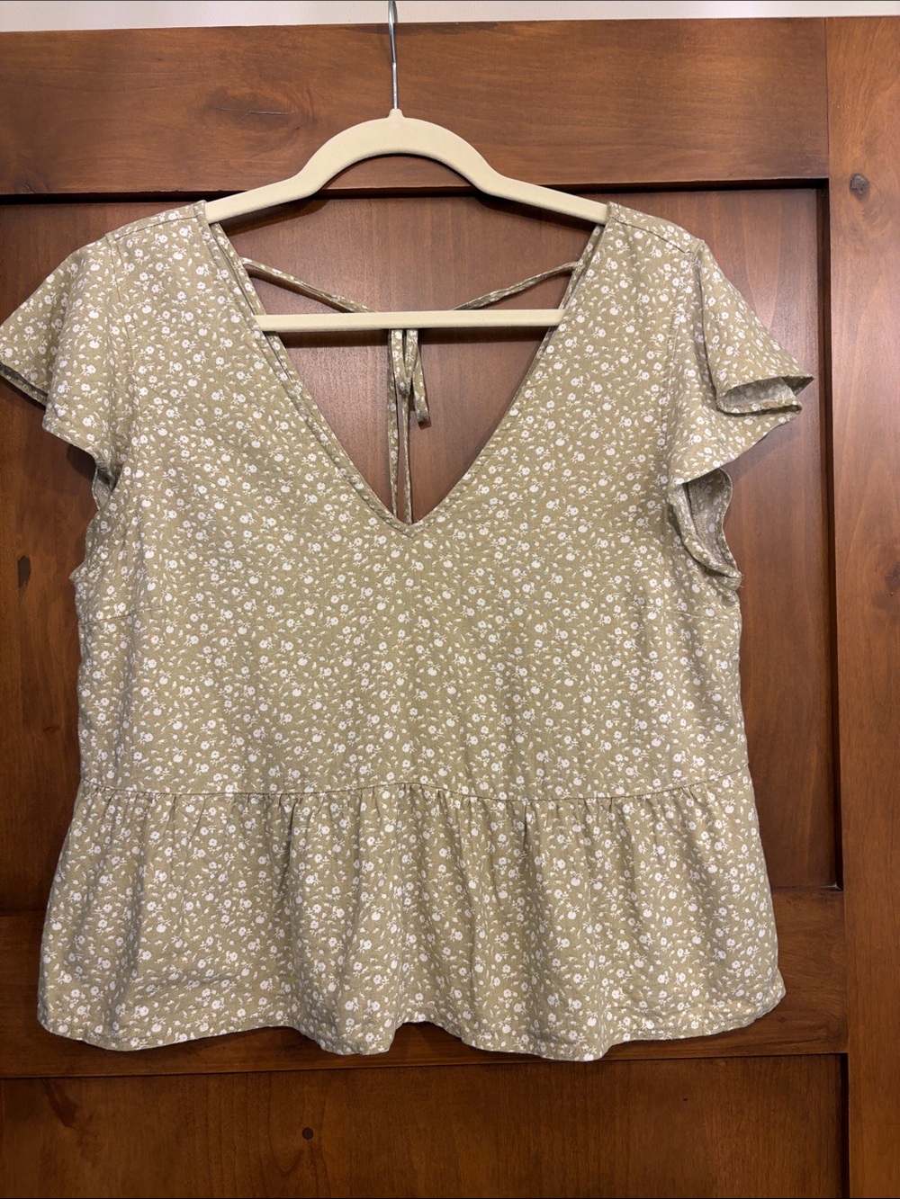 Abercrombie & Fitch Print Crop Top